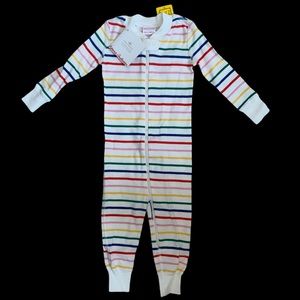 NWT Hanna Andersson Zip Striped Sleeper